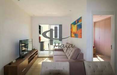 Imagem: O apartamento possui 2 Dormitórios, 1 Banheiro, 1 Vaga na garagem