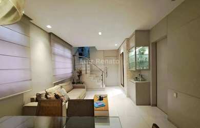 Imagem: O apartamento na cobertura possui 4 Dormitórios, 4 Banheiros