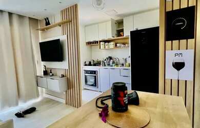 Imagem 3: Apartamento Conceito 1. Piscina, Churrasqueira, Imóvel mobiliadoeAr-condicionado