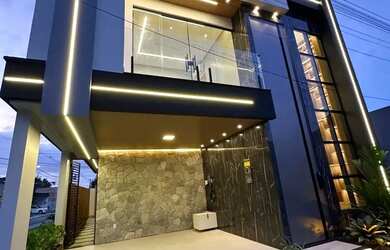 Imagem: A casa em condomínio possui 3 Dormitórios, 4 Banheiros, 2