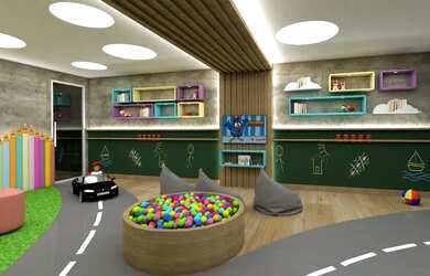 Imagem: O apartamento possui 2 Dormitórios, 2 Banheiros, 1 Vaga na