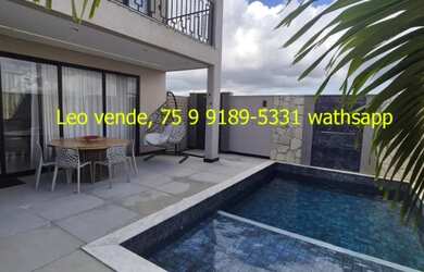 Imagem: A casa em condomínio possui 4 Dormitórios, 3 Banheiros, 2