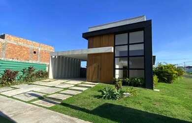 Imagem: A casa em condomínio possui 3 Dormitórios, 3 Banheiros, 140m²