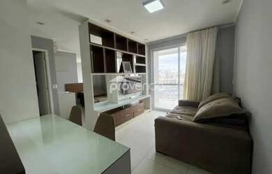 Imagem: O apartamento possui 1 Dormitório, 1 Banheiro, 1 Vaga na garagem