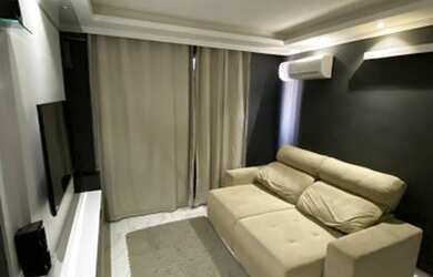 Imagem: O apartamento possui 2 Dormitórios, 1 Banheiro, 1 Vaga na garagem