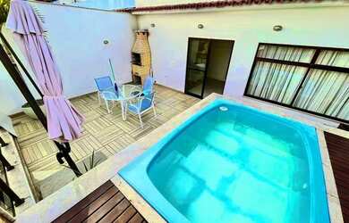 Imagem: O apartamento na cobertura possui 3 Dormitórios, 4 Banheiros