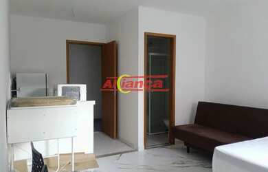 Imagem: O studio possui 1 Dormitório, 1 Banheiro, 42m² de Área, Imóvel