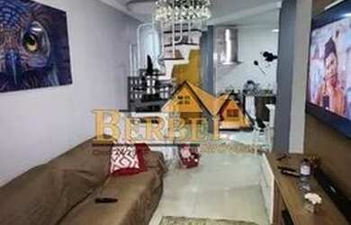 Imagem: A casa em condomínio possui 3 Dormitórios, 2 Banheiros, 1