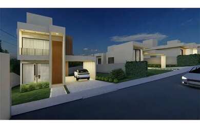 Imagem: A casa possui 3 Dormitórios, 2 Banheiros, 2 Vagas na garagem