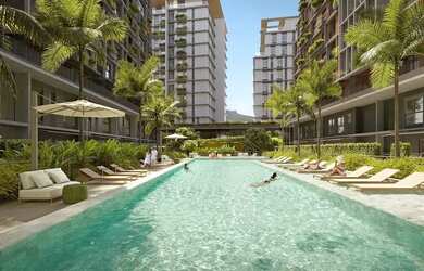 Imagem: O apartamento possui 2 Dormitórios, 3 Banheiros, 1 Vaga na