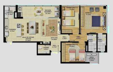 Imagem 6: Apartamento em Rua Voluntários da Pátria - Renato Gonçalves - Barreiras/BA