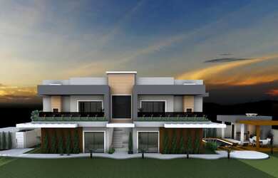 Imagem: A casa em condomínio possui 3 Dormitórios, 2 Banheiros, 1