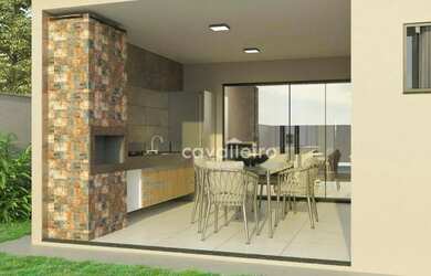 Imagem 2: Casa com 03 quartos, sendo 01 suíte e espaço de lazer completo