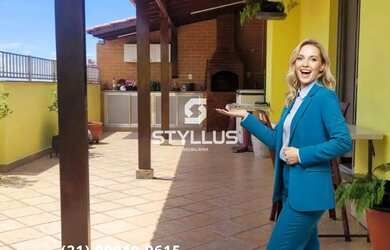 Imagem: O apartamento na cobertura possui 3 Dormitórios, 2 Banheiros