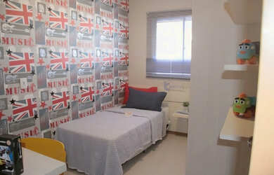 Imagem 5: Piazza Toscana. 2/4. 1 Suíte. 1 Vaga. Torre Livorno. Reve. 68