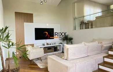 Imagem: A casa em condomínio possui 5 Dormitórios, 5 Banheiros, 5