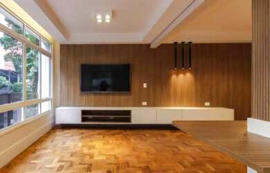 Imagem: O apartamento possui 3 Dormitórios, 5 Banheiros e 150m² de