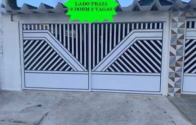 Imagem 1: CASA LADO PRAIA GUILHERMINA PRAIA GRANDE 2 DORM 2 VAGAS