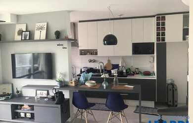 Imagem: O apartamento na cobertura possui 2 Dormitórios, 2 Banheiros