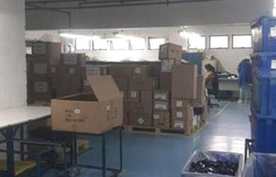 Imagem: O depósito possui 1.000m² de Área e está localizado em