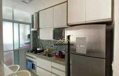 Imagem: O apartamento possui 2 Dormitórios, 2 Banheiros, 1 Vaga na