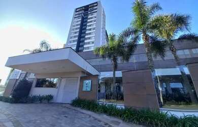 Imagem: O apartamento possui 1 Dormitório, 1 Banheiro, 1 Vaga na garagem