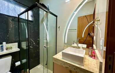 Imagem 15: Casa Térrea Morada dos Pássaros com 3 Suítes Alto Padrão/ Porcelanato/...