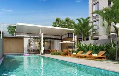 Imagem: O apartamento possui 3 Dormitórios, 1 Banheiro, 1 Vaga na garagem