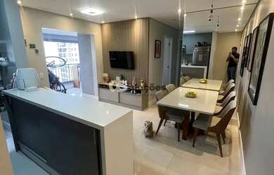 Imagem: O apartamento possui 2 Dormitórios, 2 Banheiros, 2 Vagas na