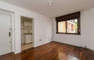 Imagem: O apartamento à venda possui 1 Dormitório, 1 Banheiro, 1 Vaga