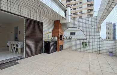 Imagem: O apartamento na cobertura possui 3 Dormitórios, 3 Banheiros