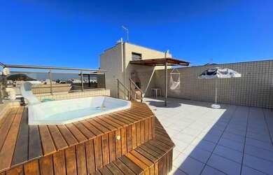 Imagem: O apartamento na cobertura possui 3 Dormitórios, 3 Banheiros