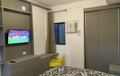 Imagem: O apartamento possui 1 Dormitório, 1 Banheiro, 1.111m² de