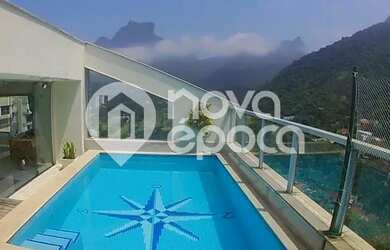 Imagem: O apartamento na cobertura possui 5 Dormitórios, 5 Banheiros