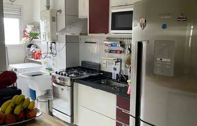 Imagem: O apartamento possui 3 Dormitórios, 2 Banheiros, 1 Vaga na