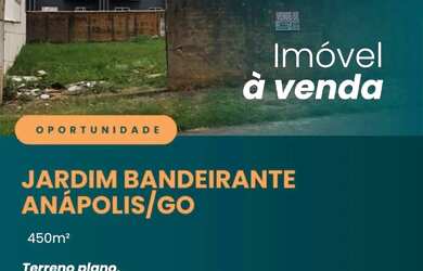 Imagem: O terreno possui 450m² de Área e está localizado em Jardim