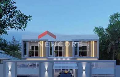 Imagem: A casa possui 2 Dormitórios, 3 Banheiros, 2 Vagas na garagem