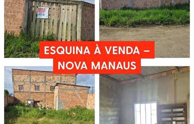 Imagem: LOTE DE ESQUINA Á VENDA - NOVA MANAUS