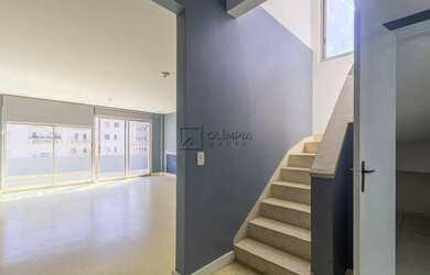 Imagem: O apartamento na cobertura possui 2 Dormitórios, 2 Banheiros