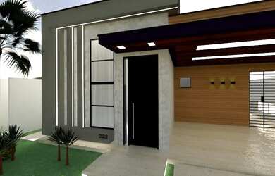 Imagem: A casa em condomínio possui 3 Dormitórios, 4 Banheiros, 2