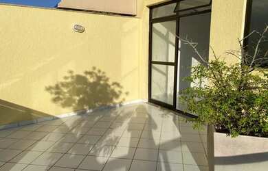 Imagem: O apartamento na cobertura possui 3 Dormitórios, 3 Banheiros