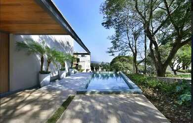 Imagem: A casa em condomínio possui 4 Dormitórios, 5 Banheiros, 5