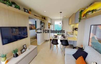 Imagem: A casa em condomínio possui 2 Dormitórios, 1 Banheiro, 1 Vaga