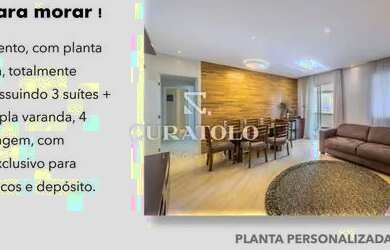 Imagem: O apartamento possui 3 Dormitórios, 5 Banheiros, 4 Vagas na