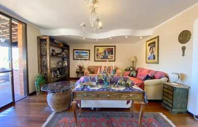 Imagem: O apartamento na cobertura possui 4 Dormitórios, 3 Banheiros