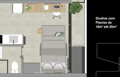 Imagem 11: Apartamento de 1 dormitório à venda na Trindade, em Florianópolis