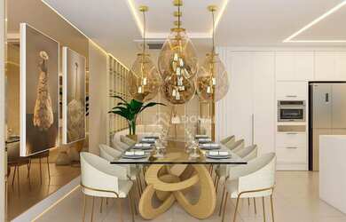 Imagem: O apartamento possui 3 Dormitórios, 3 Banheiros, 2 Vagas na