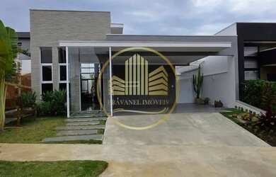 Imagem: A casa em condomínio possui 3 Dormitórios, 2 Banheiros, 4