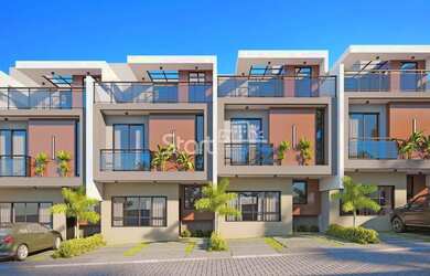 Imagem: A casa em condomínio possui 3 Dormitórios, 4 Banheiros, 2