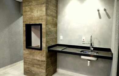 Imagem: A casa em condomínio possui 3 Dormitórios, 4 Banheiros, 3